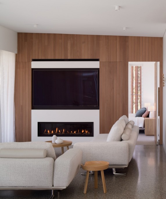 Modern interieur met Divina